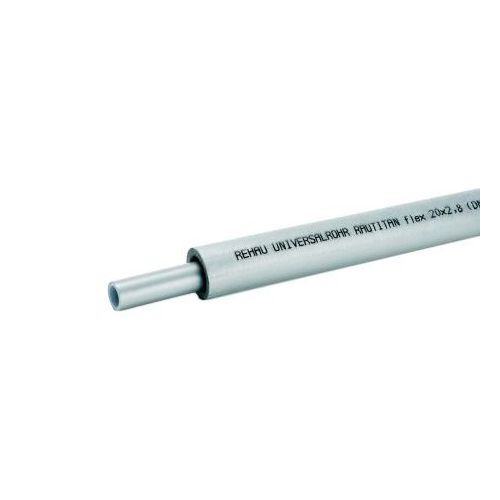Универсальная труба Rehau RAUTITAN flex 16x2,2, круглая, изолированная 4 мм, бухта 50 м