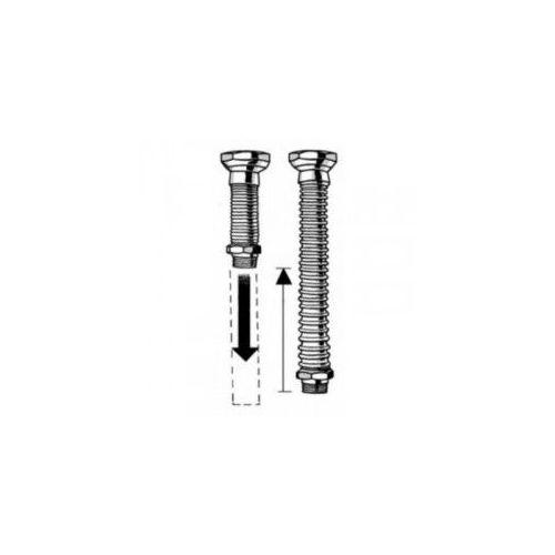 Трубные подключения Meibes Inoflexi 1/2" x 1/2" DN 15 70 мм.