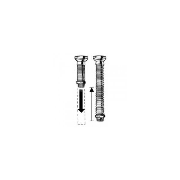 Трубные подключения Meibes Inoflexi 1/2" x 1/2" DN 15 70 мм.