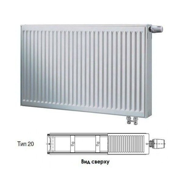 Радиатор Buderus Logatrend VK-Profil 20/600/2000