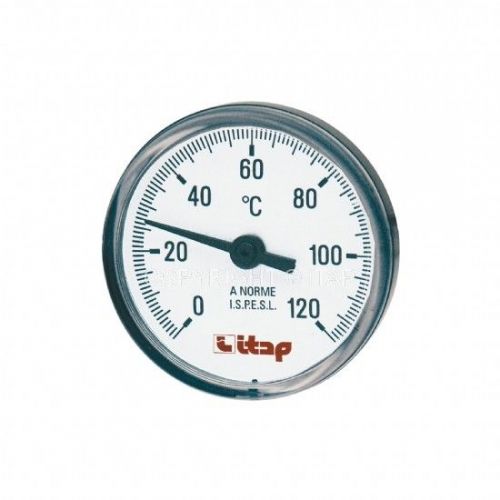 ITAP 493 1/2" x 40 Термометр торцевой 1/2" НР, длина штока 40 мм