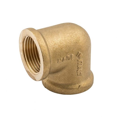 Угольник Elsen Metalit, 90°, ВВ, 1/2", 1/2", латунь