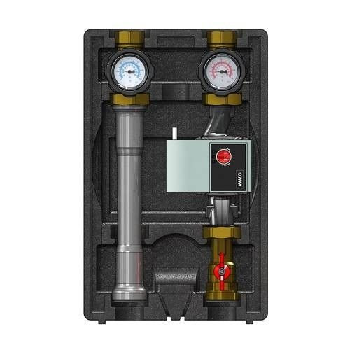 Насосная группа Elsen, прямая, DN 25, с насосом Wilo Yonos-Para RS15/6 RKA