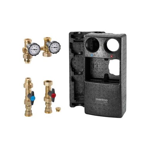 Система обвязки котла Oventrop Regumat S-180 DN 25, для теплосчетчиков, с двумя ШК, без насоса