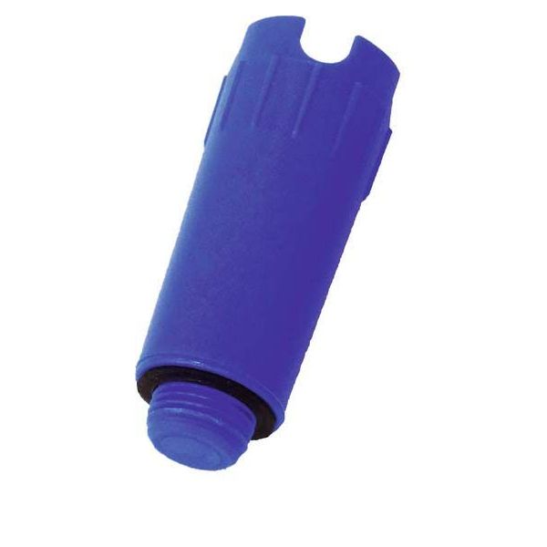 Заглушка для опрессовки пластиковая TECE TECEflex 1/2" AG, синяя