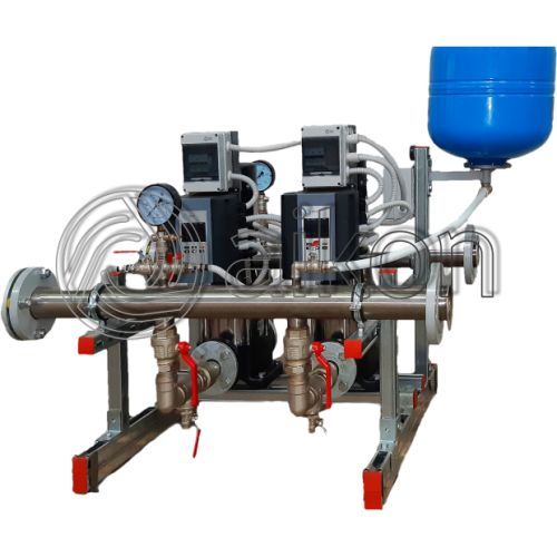 CNP Насосная установка повышения давления Aikon PBS 4 CDM20-1 FCC (сталь), 1,1 кВт