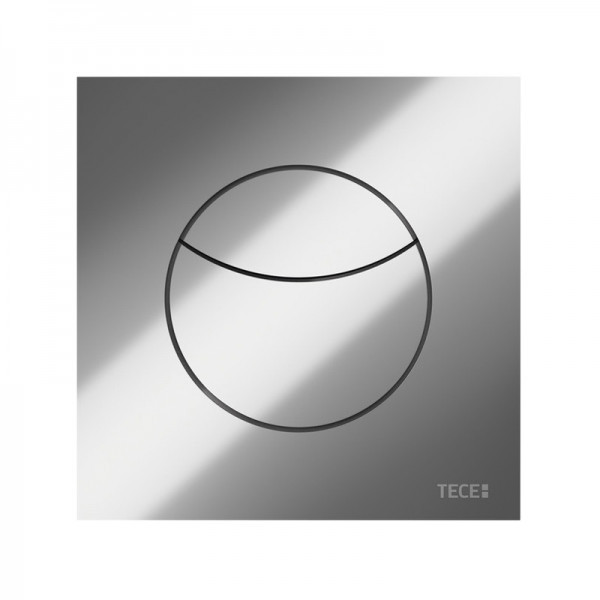 TECE Панель смыва TECEflushpoint, 2 клавиши, квадратная хром глянцевый