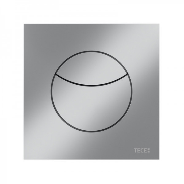 TECE Панель смыва TECEflushpoint, 2 клавиши, квадратная хром матовый
