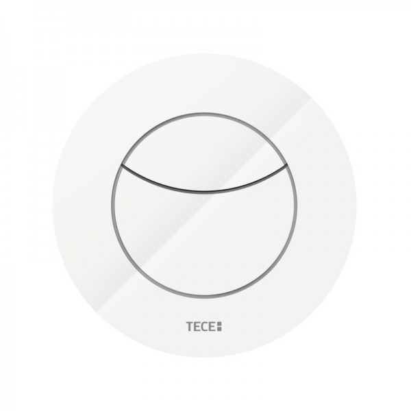 TECE Панель смыва TECEflushpoint, 2 клавиши, круглая белая