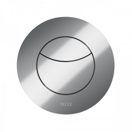 TECE Панель смыва TECEflushpoint, 2 клавиши, круглая хром глянцевый