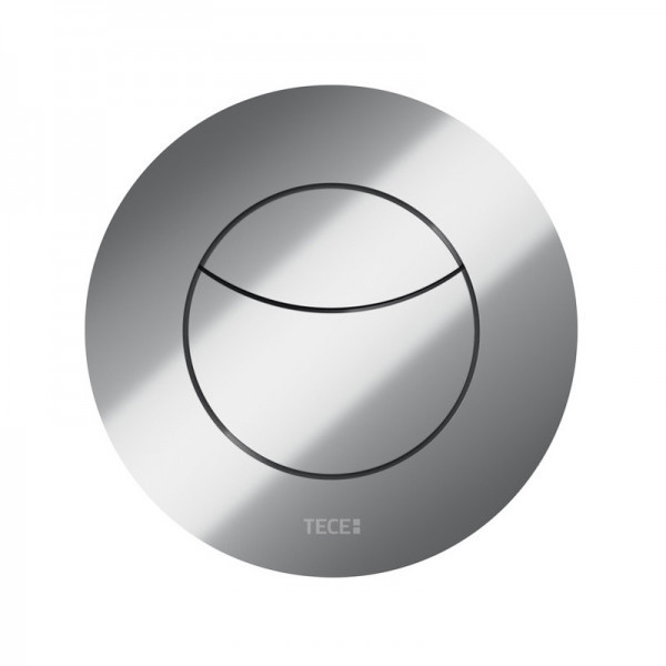 TECE Панель смыва TECEflushpoint, 2 клавиши, круглая хром глянцевый