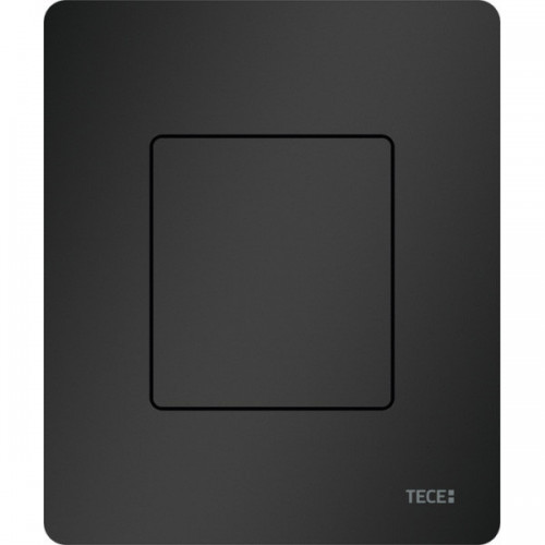 TECE Панель смыва писсуара TECEsolid Urinal в комплекте с картриджем, сталь, черный матовый