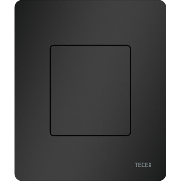 TECE Панель смыва писсуара TECEsolid Urinal в комплекте с картриджем, сталь, черный матовый