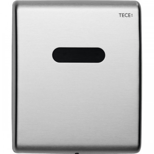 TECE Электронная панель смыва TECEplanus Urinal для писсуара, 230/12V, нержавеющая сталь, сатин
