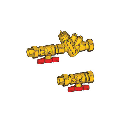 Giacomini Комплект для фанкойлов компактный 50-1300 л/ч - 3/4"