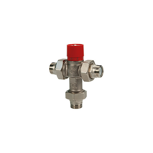 Giacomini Термостатический смесительный клапан с отводами 3/4" - Kv 1,8