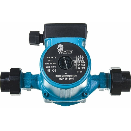 Циркуляционный насос Wester WCP 25-60G (с гайками)