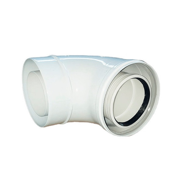 Колено коаксиальное Ferroli 90°, D 100/150