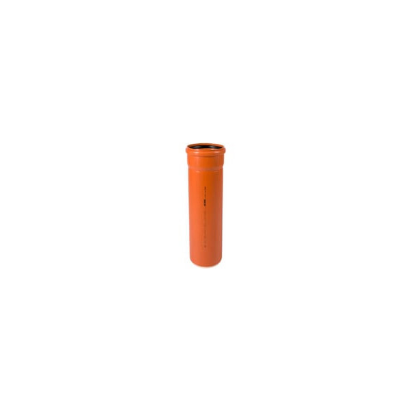 Труба канализационная Ostendorf KGEM SN4 Ø-110 длина мм-500 PVC