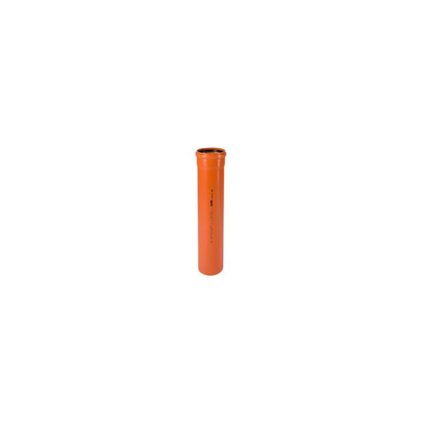 Труба канализационная Ostendorf KGEM SN4 Ø-110 длина мм-5000 PVC