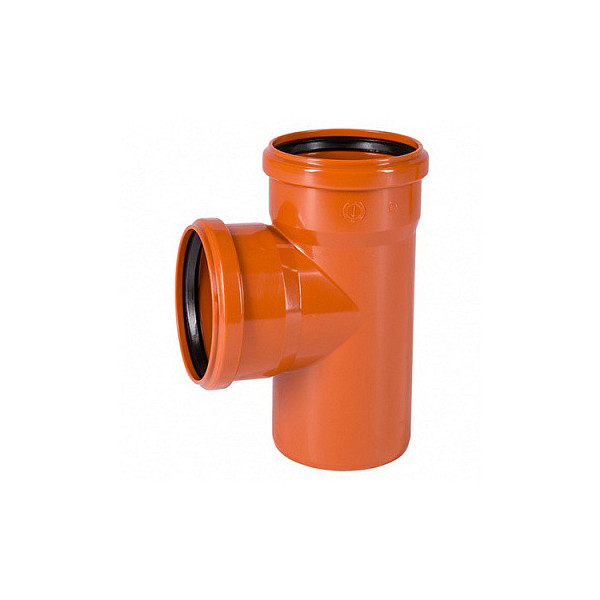 Тройник Ostendorf KGEA, 87°, 125/110, PVC (поливинилхлорид)