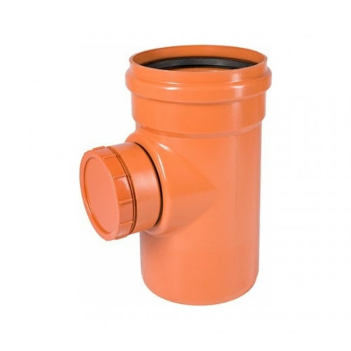 Ревизия Ostendorf KGRE 110 с круглым люком PVC (поливинилхлорид)