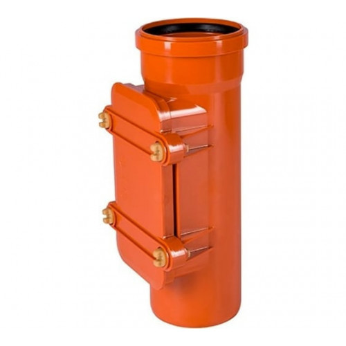 Ревизия Ostendorf KGRE 160 с прямоугольным люком PVC (поливинилхлорид)