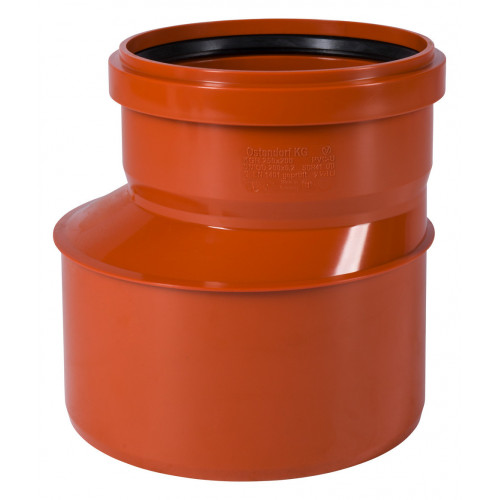 Редукция Ostendorf KGR эксцентрическая, 250, 200, PVC (поливинилхлорид)