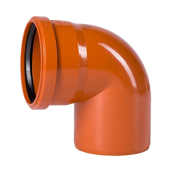 Отвод Ostendorf KGB, 87°, 250, PVC (поливинилхлорид)