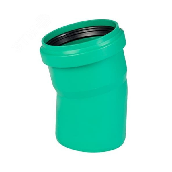 Отвод Ostendorf KG2000B, 15°, 160, PP-MD (полипропилен)