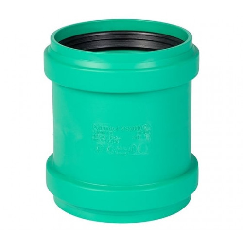 Муфта Ostendorf KG2000MM, 110, PP-MD (полипропилен), двойная