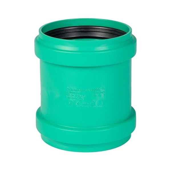 Муфта Ostendorf KG2000MM, 110, PP-MD (полипропилен), двойная