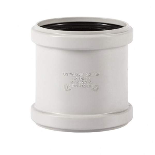 Муфта Ostendorf SKU, 110, PP-MD (полипропилен), надвижная (ремонтная)
