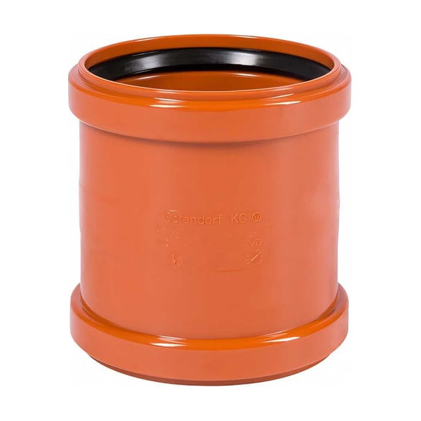 Муфта Ostendorf двойная KGMM, 160, PVC (поливинилхлорид)