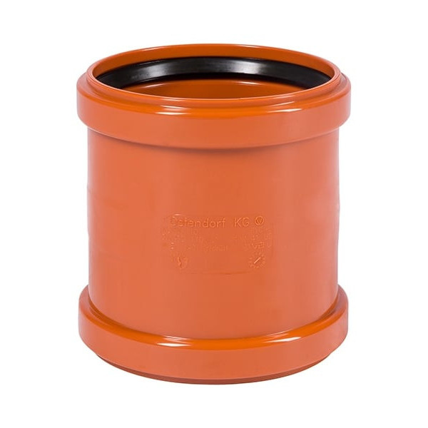 Муфта Ostendorf двойная KGMM, 250, PVC (поливинилхлорид)